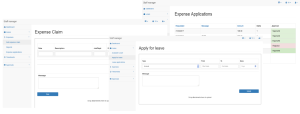 Leave, Expenses, Timesheets